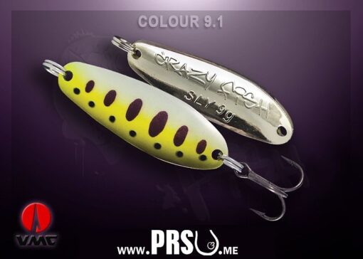 Plandavka Crazy Fish SLY 9.0g  #009.1